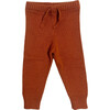 Pima Cotton Knit Jogger, Mocha - Pants - 1 - thumbnail