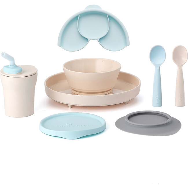 Little Foodie Deluxe Set, Vanilla & Aqua