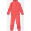 Two Piece Thermal Underwear Set, Coral - Loungewear - 1 - thumbnail