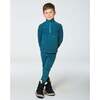 Two Piece Thermal Underwear Set, Pine Green - Loungewear - 2