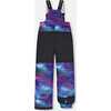 Two Piece Snowsuit, Printed Purple Aurora Borealis - Snowsuits - 5