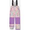 Two Piece Snowsuit, Lilac Printed Hearts - Snowsuits - 4