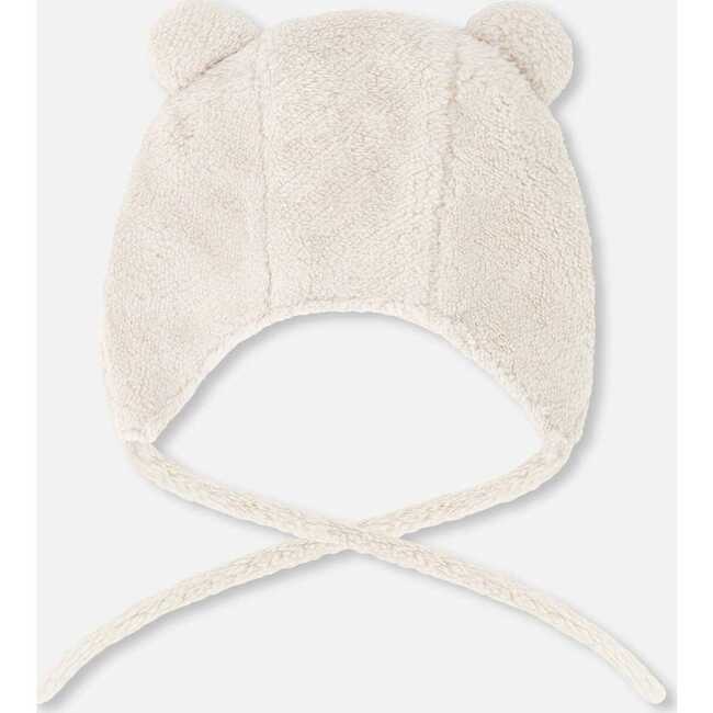 Sherpa Baby Hat, Offwhite - Hats - 3