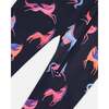 One Piece Thermal Underwear, Navy Printed Unicorn - Loungewear - 4