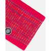 Knit Neckwarmer, Pink And Multicolor - Scarves - 4