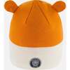 Knit Hat, Orange Fox Face - Hats - 2