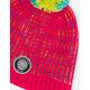 Knit Hat, Pink And Multicolor - Hats - 4