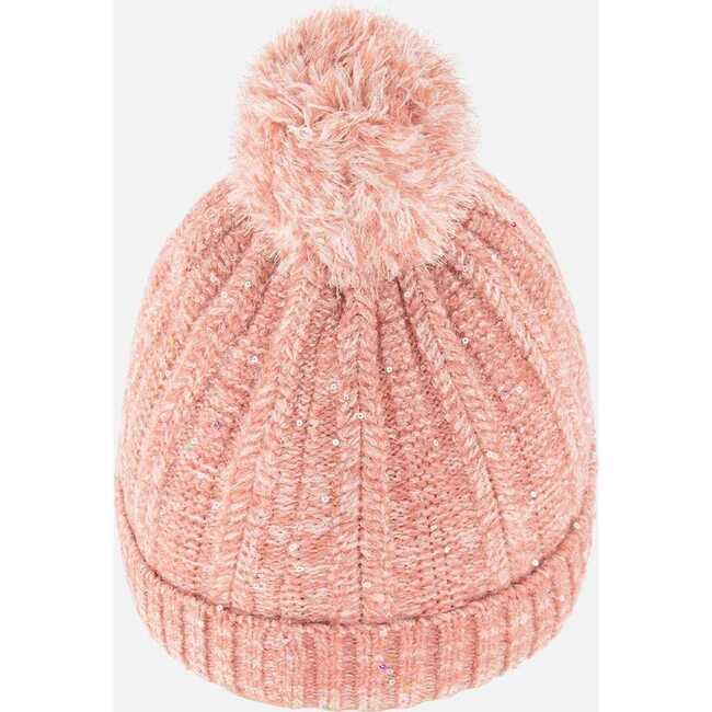 Knit Hat, Light Pink - Hats - 3