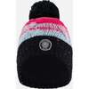 Knit Hat, Gradient Blue,Coral And Fuschia - Hats - 1 - thumbnail