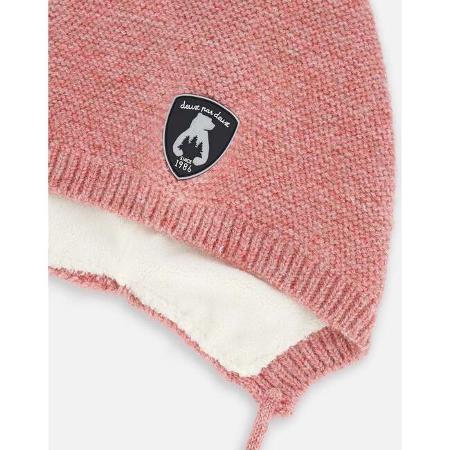 Baby Sherpa Blanket, Pink - Hats - 3