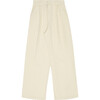 Women's Tribeca Patch Pocket Long Pants, Vanilla Cream - Pants - 1 - thumbnail