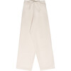 Women's Tokyo Wide Leg Pants, Vanilla Cream - Pants - 1 - thumbnail