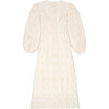 Women's South High Neck Dress, Vanilla Cream - Dresses - 2