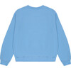 Women's Princeton Ribbed Round Neck Sweater, Blue Allure - Sweaters - 2