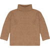 Women's Ottawa Drop Sleeve Jumper, Suede Camel - Sweaters - 1 - thumbnail