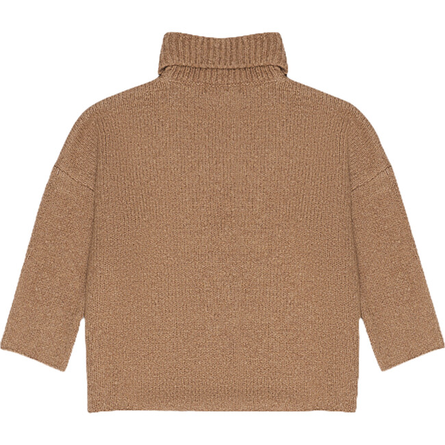 Women's Ottawa Drop Sleeve Jumper, Suede Camel - Sweaters - 2