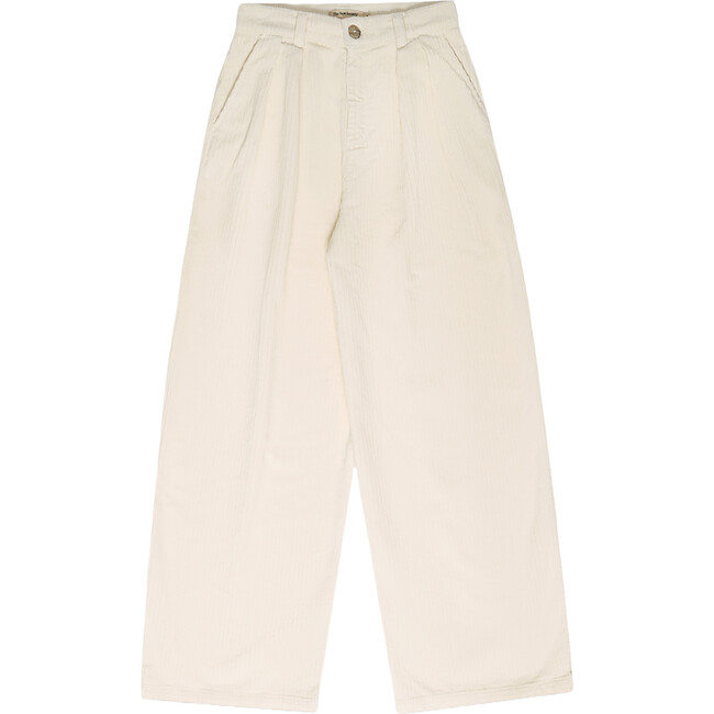 Women's North Straight Fit Corduroy Pants, Vanilla Cream