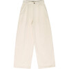 Women's North Straight Fit Corduroy Pants, Vanilla Cream - Pants - 1 - thumbnail