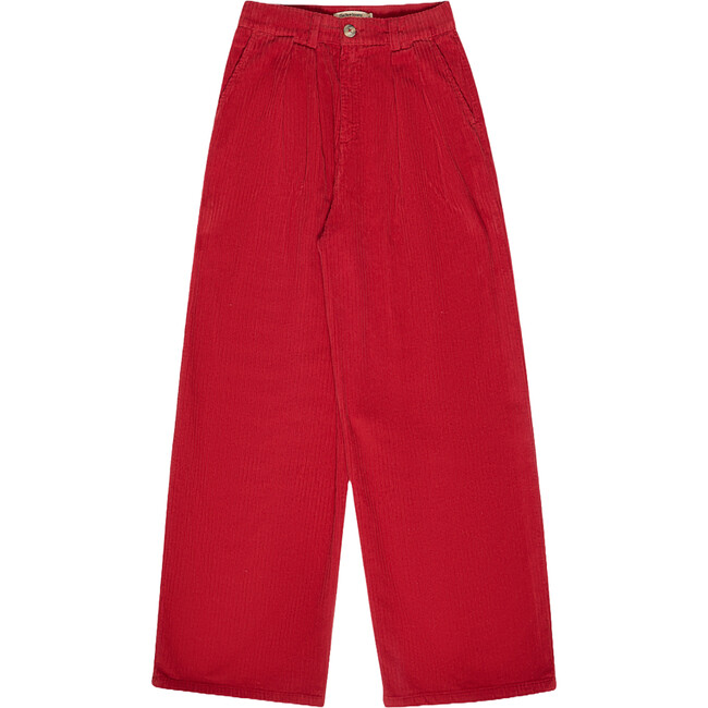 Women's North Straight Fit Corduroy Pants, Ruby Dusk