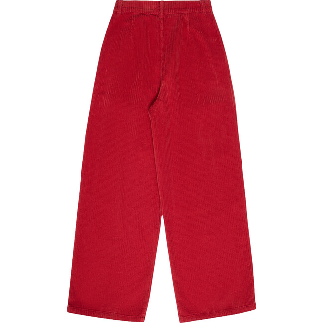 Women's North Straight Fit Corduroy Pants, Ruby Dusk - Pants - 2