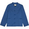 Women's Macau Patch Pocket Jacket, Blue Steel - Jackets - 1 - thumbnail