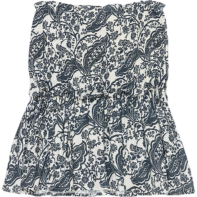 Women's Jaipur Long Ruffle Skirt, Majestic Paisley - Skirts - 2