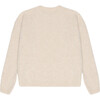 Women's Calgary Ribbed Round Collar Jumper, Vanilla Cream - Sweaters - 2