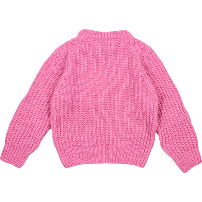 Tampere Ribbed Round Neck Jumper, Blush Pink - Sweaters - 2