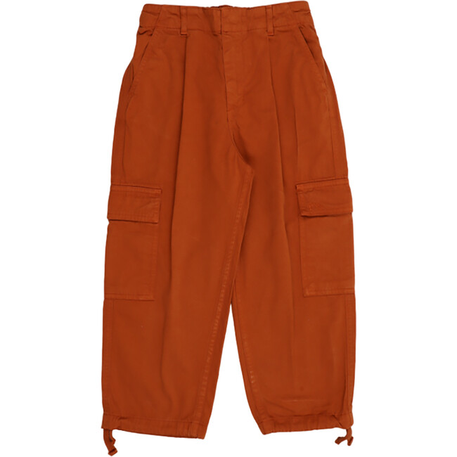 Standford Elastic Waistband Pants, Toasted Caramel