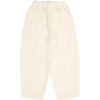 Selfoss Corduroy Elastic Waistband Pants, Vanilla Cream - Pants - 1 - thumbnail