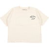 Saturno Short Sleeve T-Shirt, Vanilla Cream - T-Shirts - 1 - thumbnail