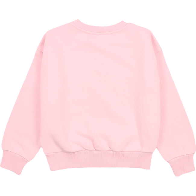 Vostok Ribbed Collar Drop Sleeve Sweater, Pale Pink - Sweaters - 2