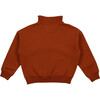 Reine Ribbed Neck Dropped Sleeve Sweater, Toasted Caramel - Sweaters - 2