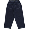 Neptuno Elastic Waistband Pants, Midnight Blue Denim - Pants - 2