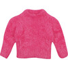 Messier Ribbed Round Collar Wide Cuff Jumper, Fuchsia Bloom - Sweaters - 1 - thumbnail