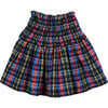 Mars Ruffle Skirt, Ruby Dusk Tartan - Skirts - 2