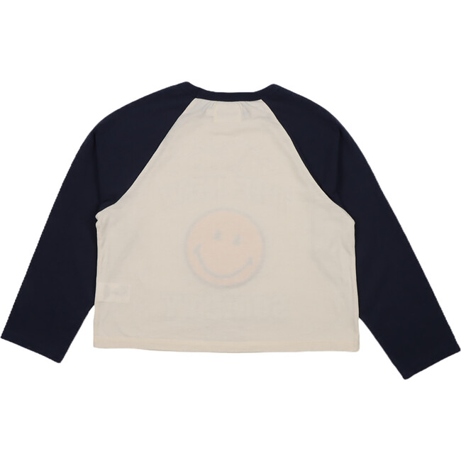 Malmo Raglan Long Sleeve T-Shirt, Vanilla Cream - T-Shirts - 2