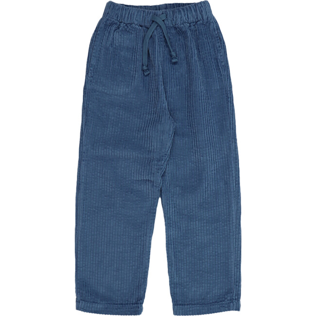 Lapland Corduroy Drawstring Pants, Moonlight Blue