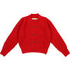 Kensington V-Neck Button-Up Cardigan, Ruby Dusk - Cardigans - 1 - thumbnail