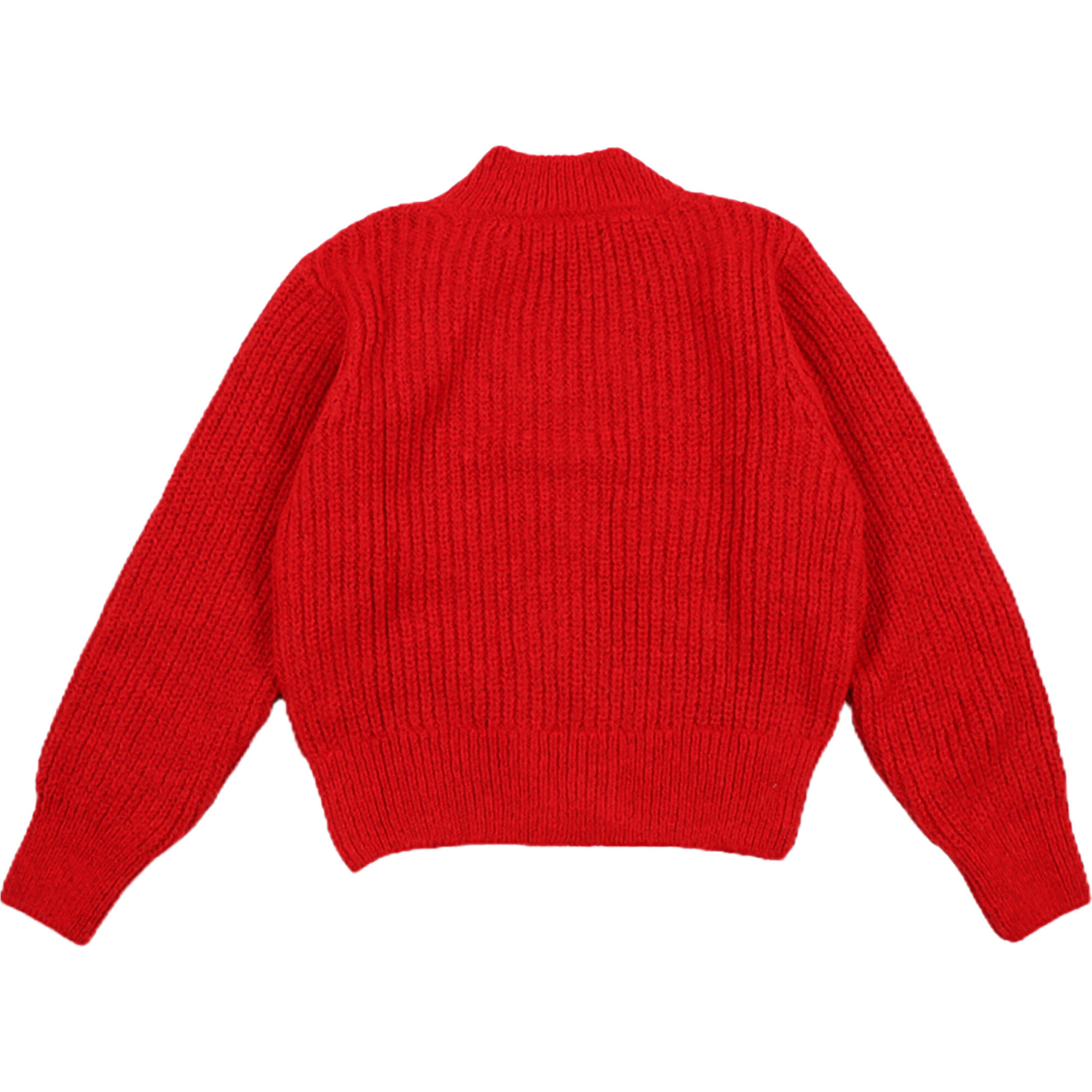 Kensington V-Neck Button-Up Cardigan, Ruby Dusk - The New Society