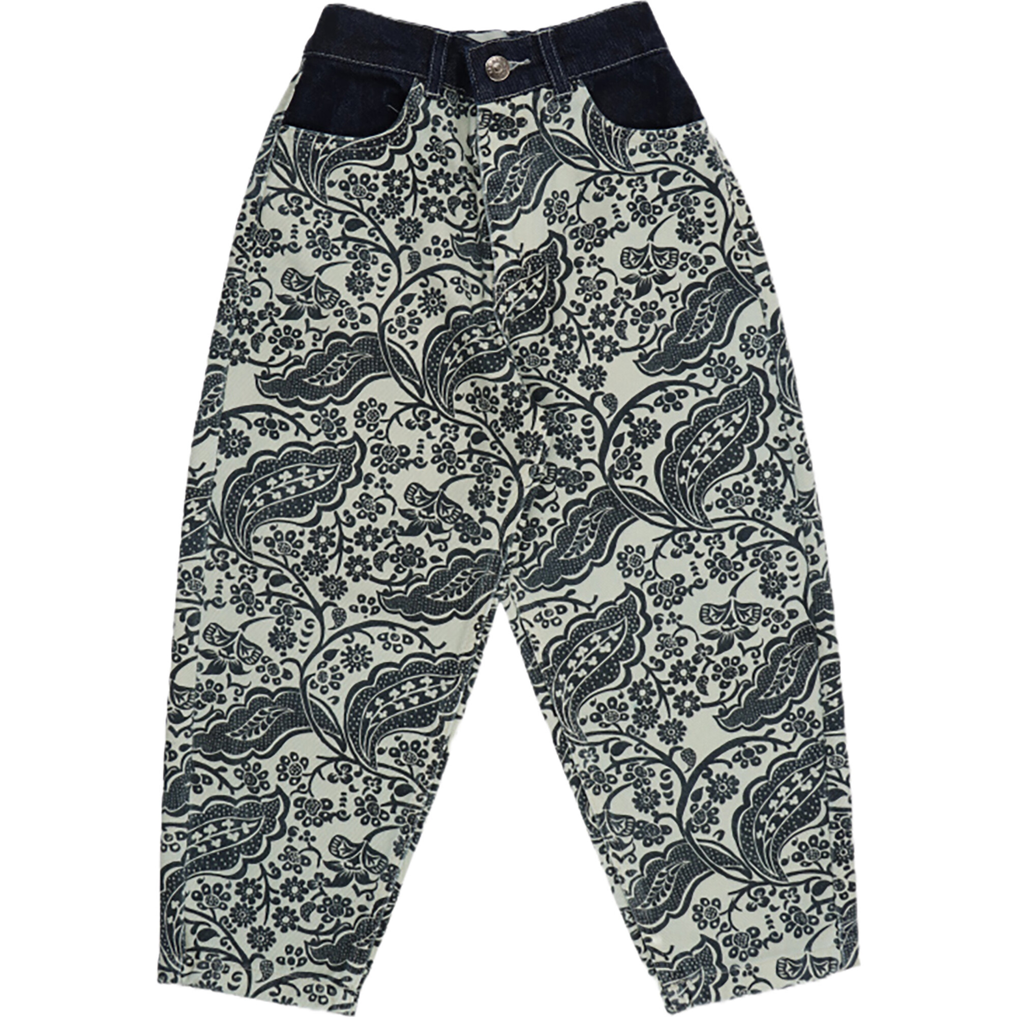 Jaipur Loose Fit Pocket Pants, Majestic Paisley - Pants - 1