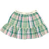 Greenland Elastic Waistband Skirt, Garden Tartan - Skirts - 2