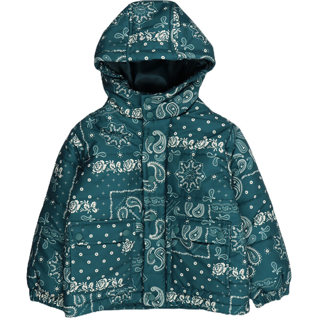 Gallen Quilted Snap Outerwear, Paisley Adventure