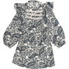 Jaipur Front Ruffle Lace Dress, Majestic Paisley - Dresses - 1 - thumbnail