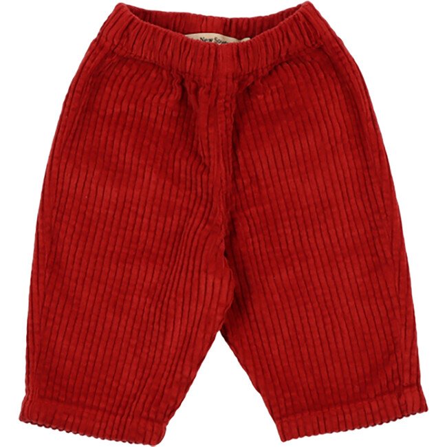 Babys Selfoss Elastic Waistband Pants, Ruby Dusk