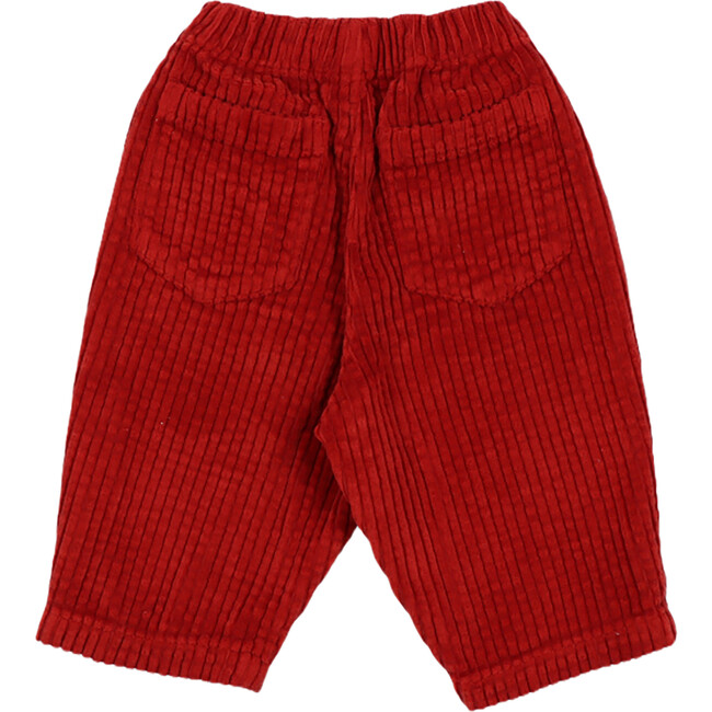 Babys Selfoss Elastic Waistband Pants, Ruby Dusk - Pants - 2