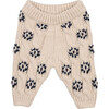 Babys Osaka Ribbed High Waistband Pants, Vanilla Cream - Pants - 1 - thumbnail