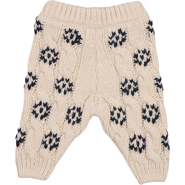 Babys Osaka Ribbed High Waistband Pants, Vanilla Cream - Pants - 2