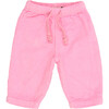 Babys Lapland Corduroy Drawstring Pants, Blush Pink - Pants - 1 - thumbnail