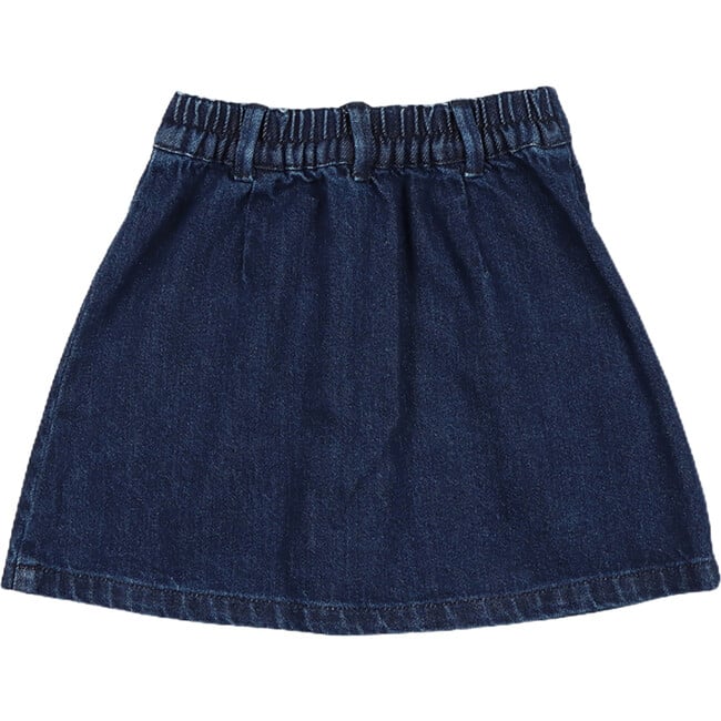 Danubio Elastic Waistband Skirt, Denim Fusion - Skirts - 2